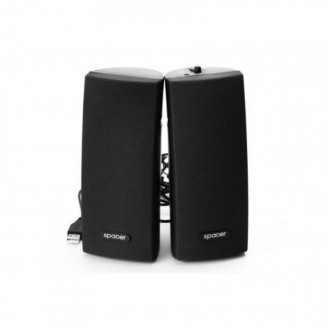 BOXE SPACER 2.0, RMS: 6W (2 x 3W), control volum, mufa casti, USB power, black, SPB-216 BOXE SPACER 2.0, RMS: 6W (2 x 3W), control volum, mufa casti, USB power, black, SPB-216