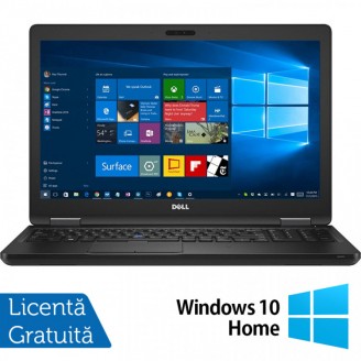 Laptop Refurbished Dell Latitude 5580, Intel Core i5-7200U 2.50GHz, 8GB DDR4, 256GB SSD M.2, 15.6 Inch, Tastatura Numerica + Windows 10 Home
