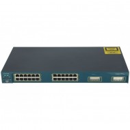 Switch Second Hand CISCO WS-C2950G-24-EI, 24 x Porturi 10/100, 2 x Porturi GBIC, Managed